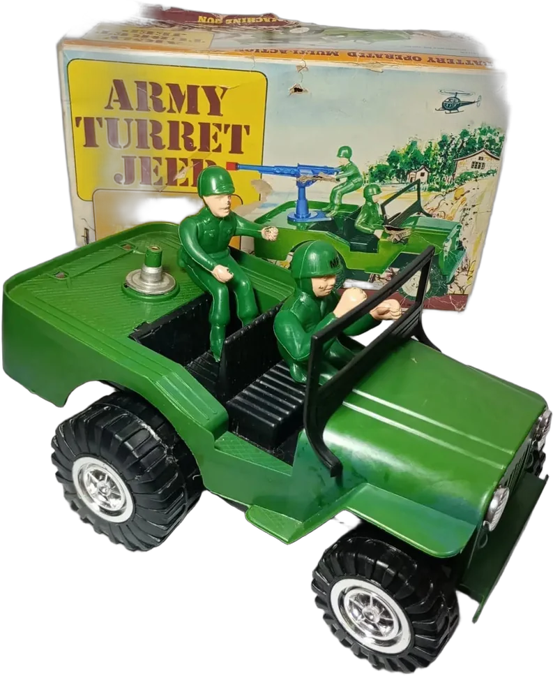 Vintage Jeep De Willys Militar Ilco (incompleto)