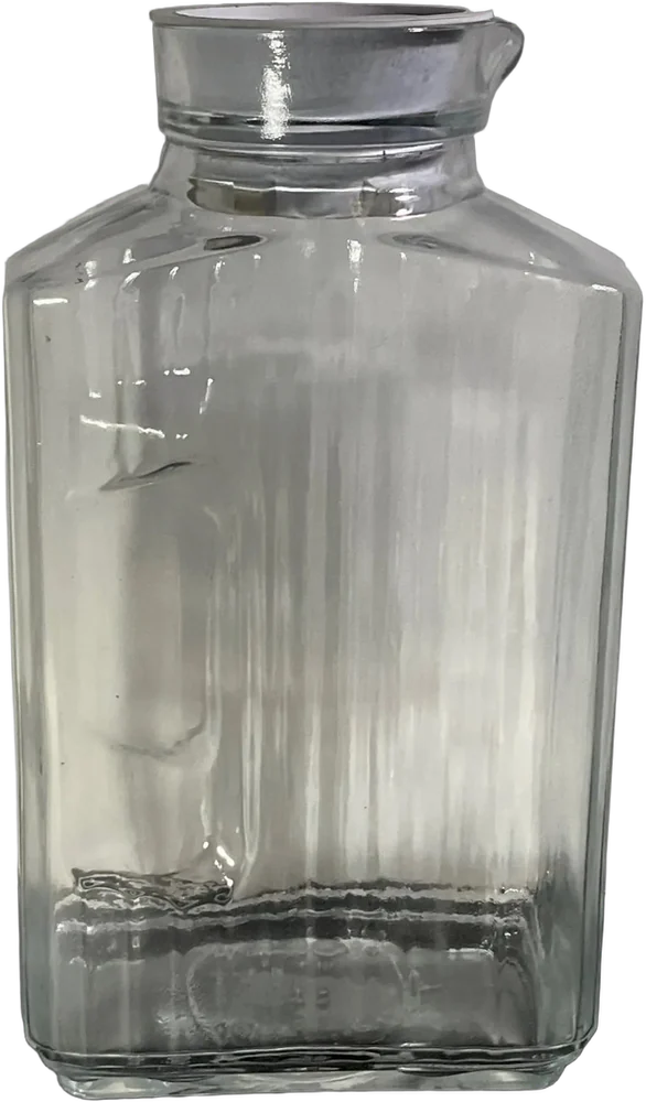 Vintage Jarra Agua Bistro Anchor Hocking Usa Transparente