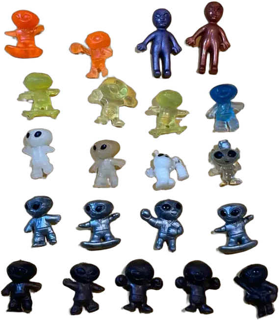 Lote Aliens Gogos Vintage