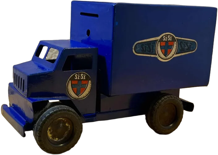 Camioncito De Lámina Sisi Vintage — imagen 1