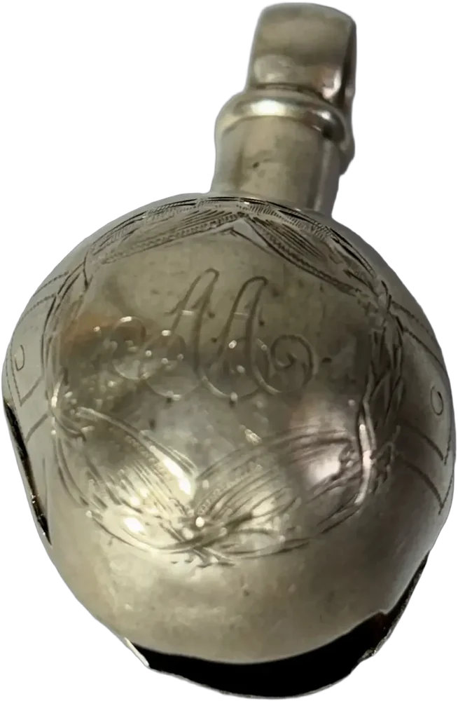 Antiguo Sonajero De Plata S. Xix — imagen 1