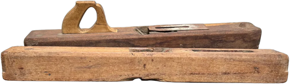 Antiguos Cuerpos De Cepillos De Madera Macizos 24 — imagen 1
