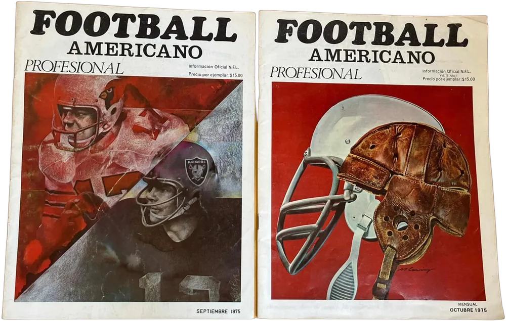 Revistas Football Americano 1975