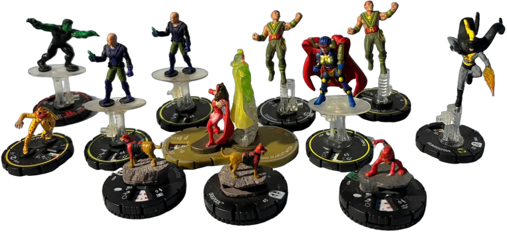 Lote De Figuras Heroclix (marvel Y Dc)