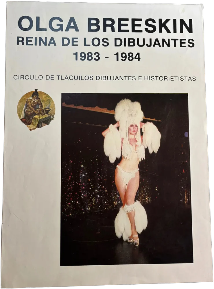 Poster Olga Breskeen 1984