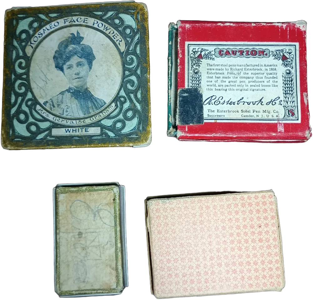 Antiguas Cajas Litografía Lote Varios Modelos