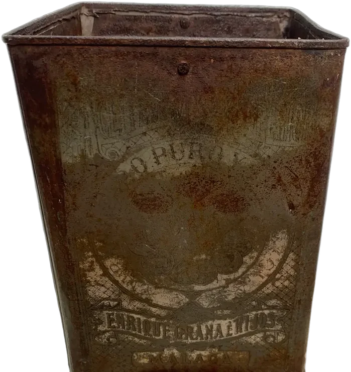 Antiguo Hornito Bracero Lamina Rústico — imagen 1
