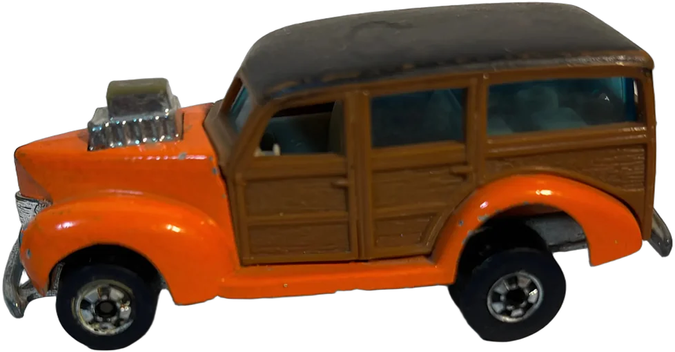 Auto Ford Wody Wagon Hot Wheels 1979 Anaranjado