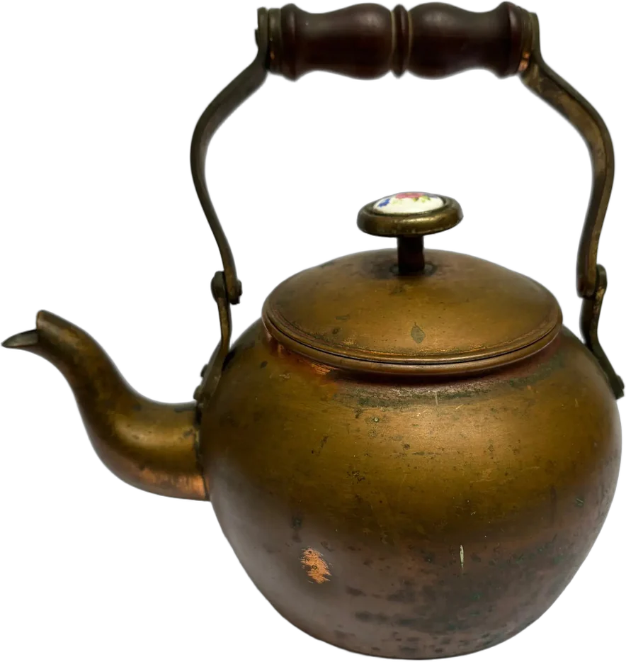 Vintage Tetera Cobre Tagus Portugal Cobre