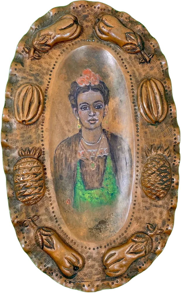 Antiguo Dulcero China Poblana México Porfirista