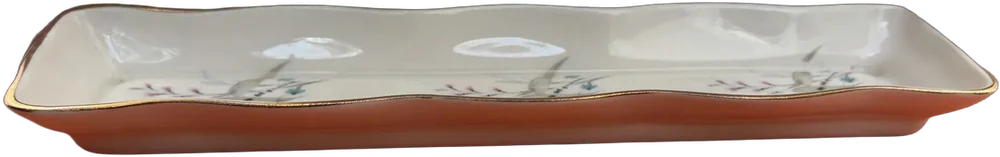 Antiguo Objeto Para Baratijas Porcelana Bone China, England — imagen 1