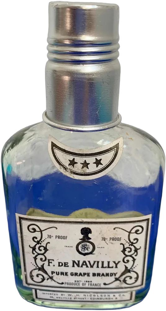Vintage Botella Anforita Cogñac F. Navilly Coleccionable