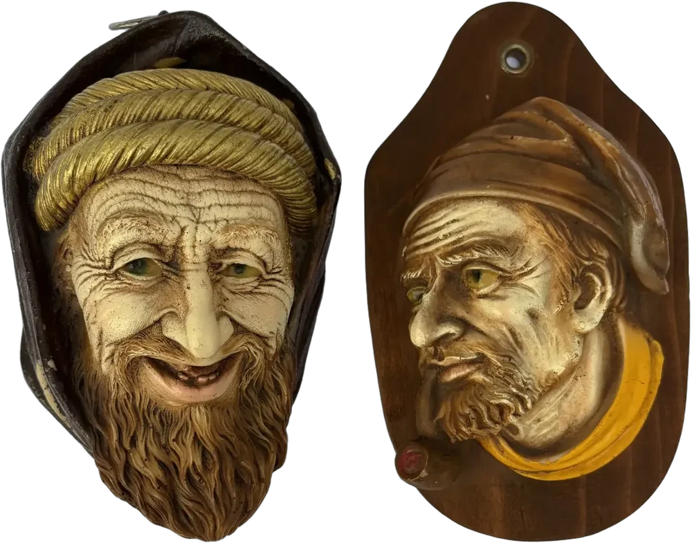 Vintage Personajes Marineros Tiza Bossons — imagen 1