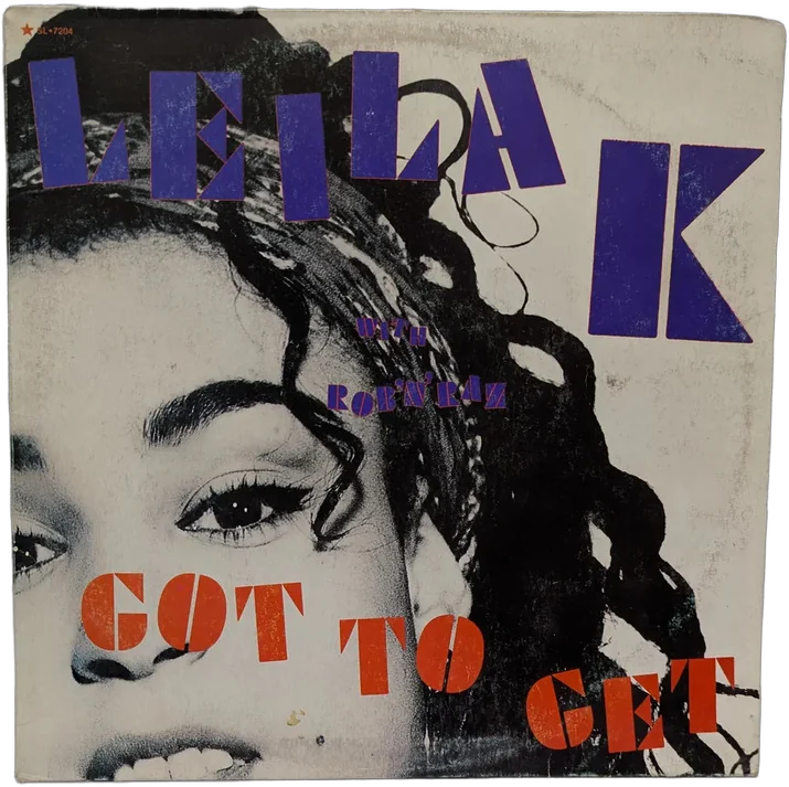 Vintage Vinilo 12 Leila K With Rob'n'raz Got To Get 1990 Estándar