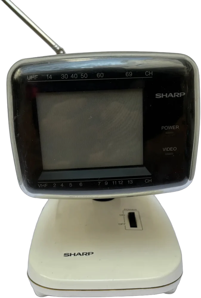 Vintage Mini Televisión. Sharp Era Espacial 1986