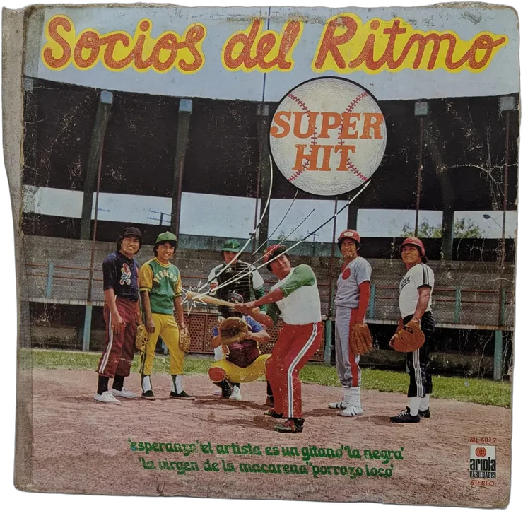 Vintage Disco Vinilo Socios Del Ritmo Super Hit
