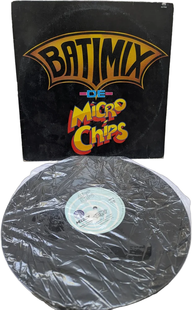 Vintage Disco Lp Batimix Micro Chips - Sello Melody (1989)