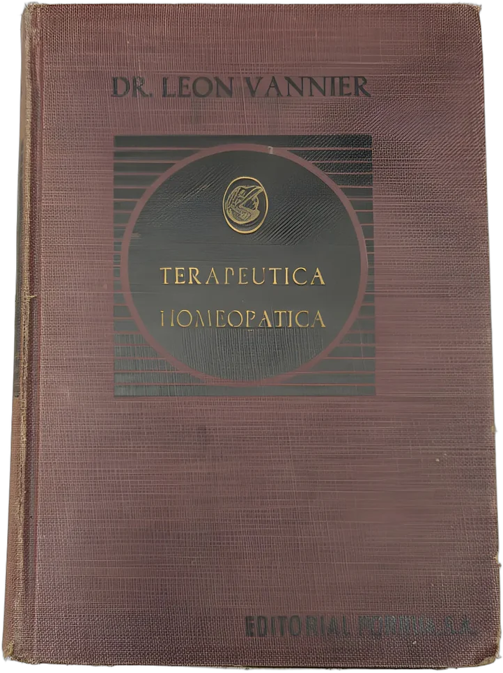 Primera Edición Español: Compendio Homeopática (1956/1957)