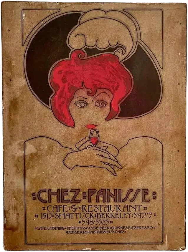Vintage Anuncio Café San Francisco Chez Panisse Goinez D.l.