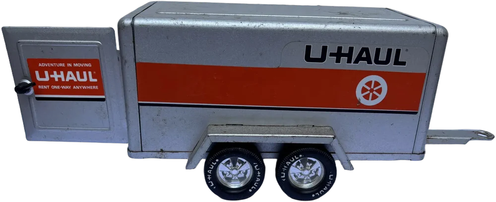Vintage Juguete Remolque De Caja U-haul Nylint, Ee. Uu