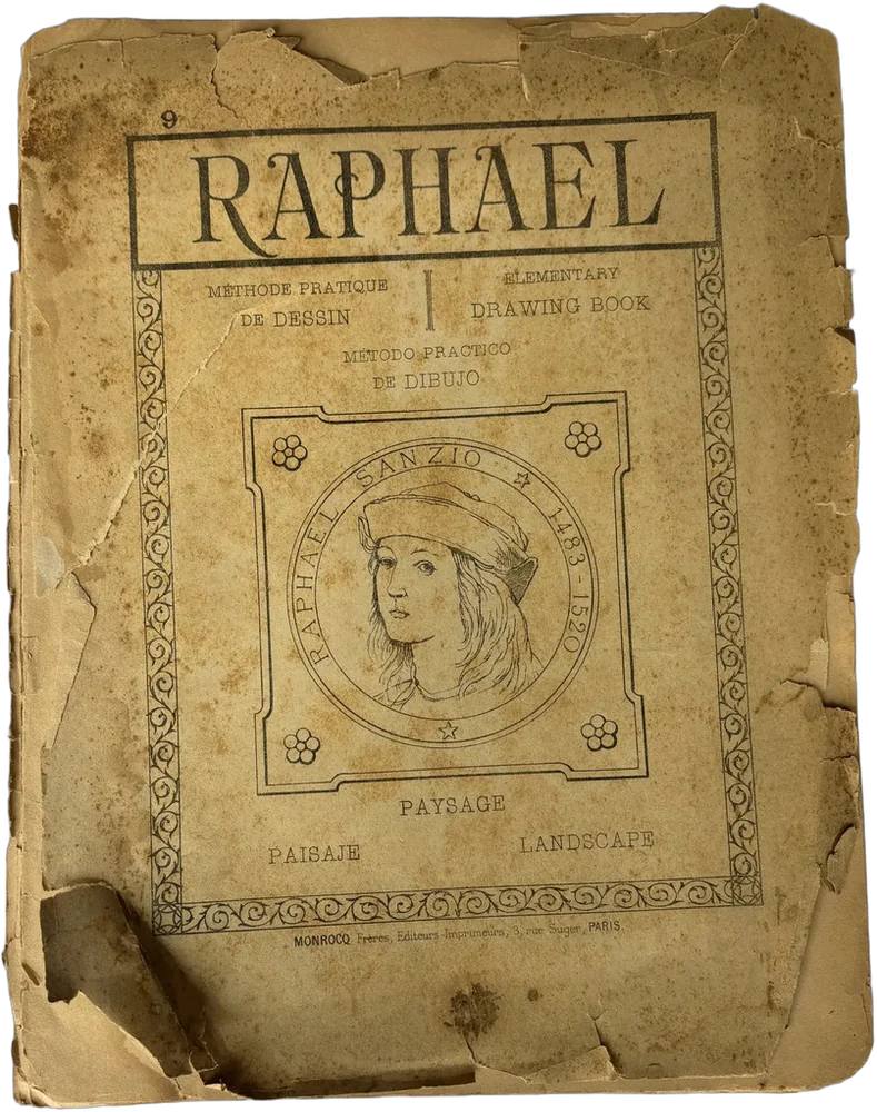 Método De Dibujo Raphael Nos 9, 10 Usado — imagen 1