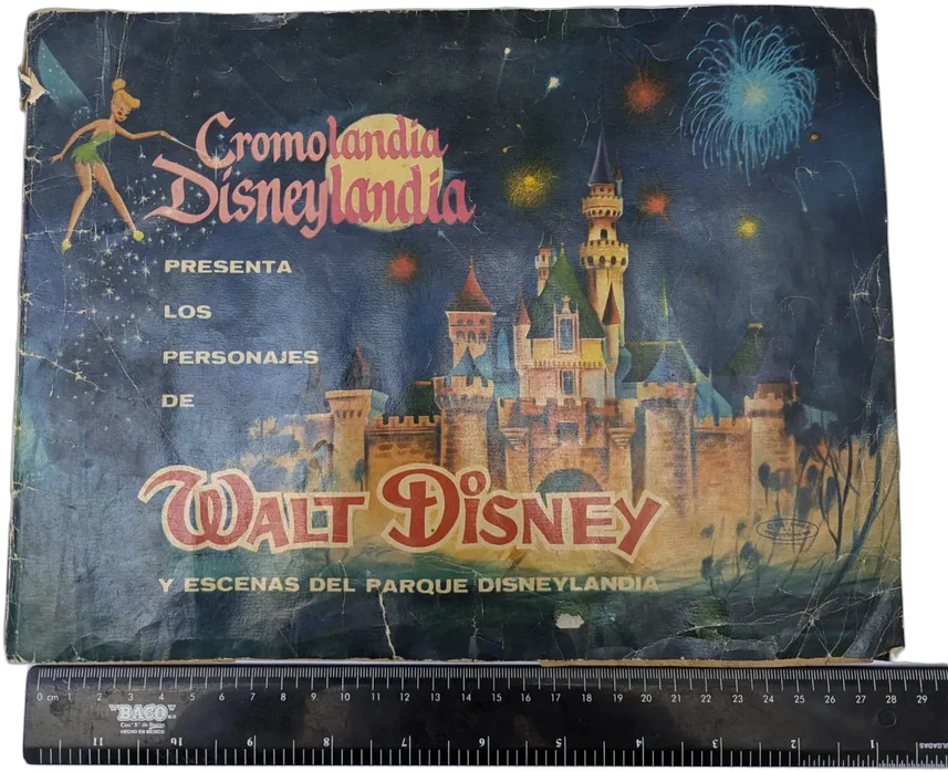 Antiguo Álbum Cromolandia Disneylandia Fotorama Completo