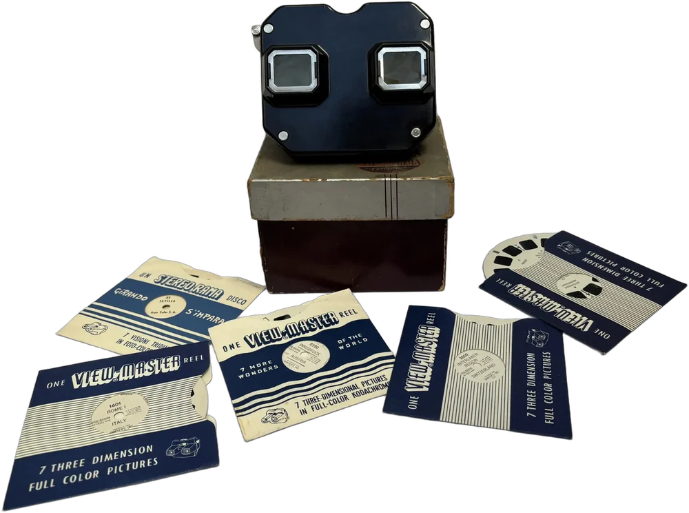 Vintage View-master Sawyer's Con 5 Discos
