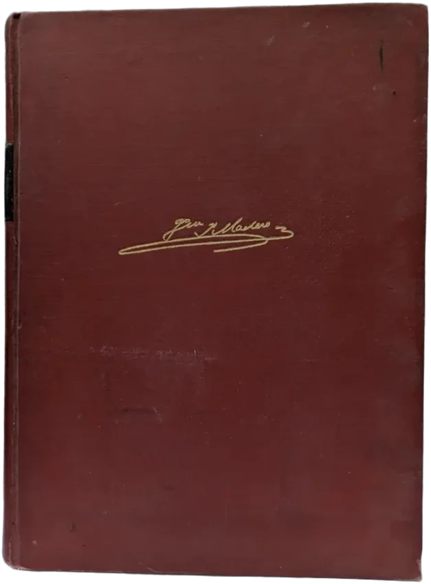 Vintage Libro Archivo De Francisco I. Madero Epistolario — imagen 1