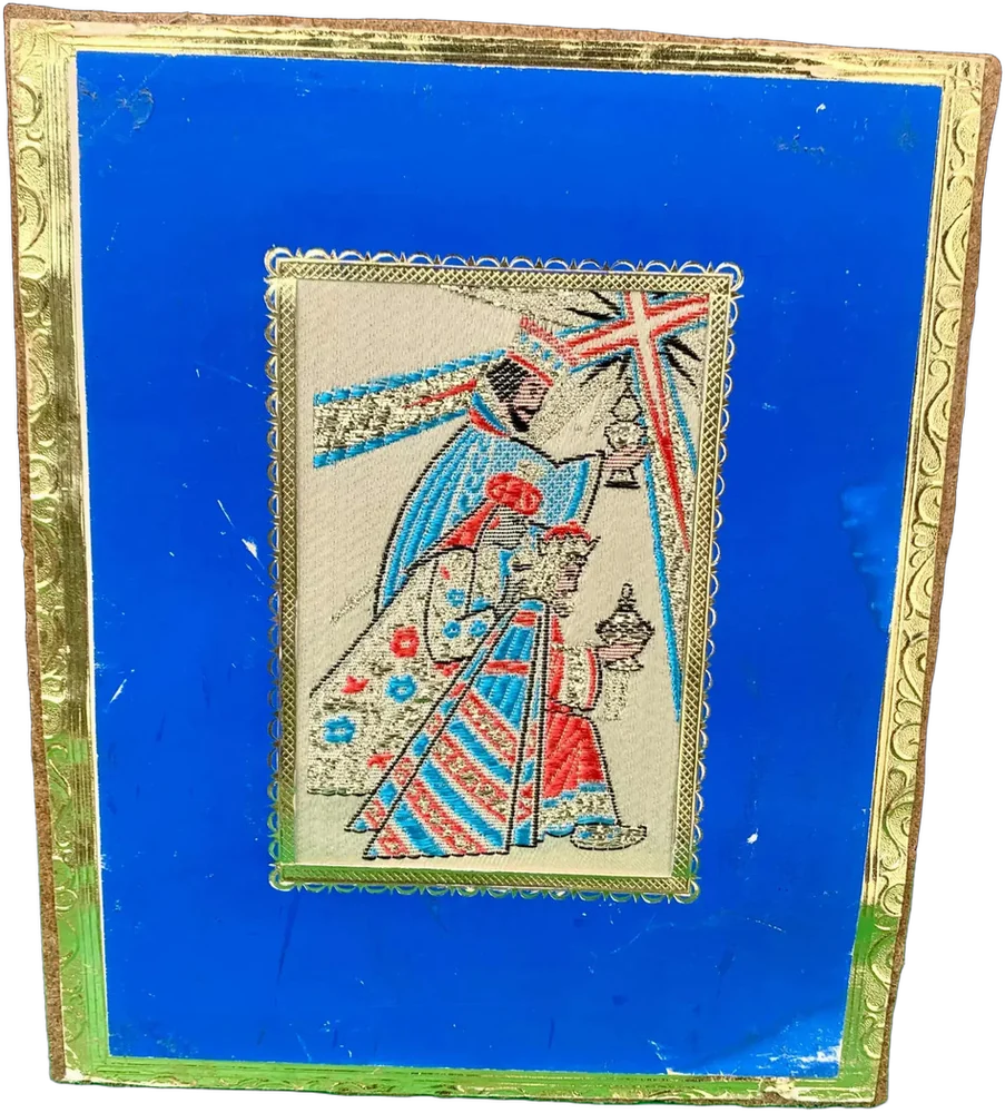 Dibujo Bordado Reyes Magos