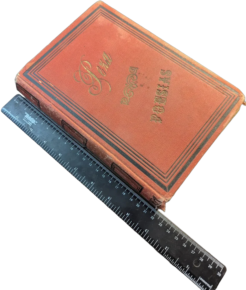 Antiguo Libro Poesía Completa Juan De Dios Peza Tomo I 1886 — imagen 1