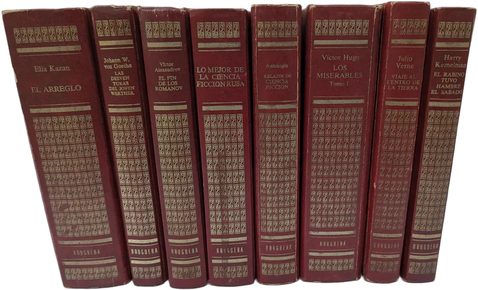 Lote 8 Libros De Bruguera 1973