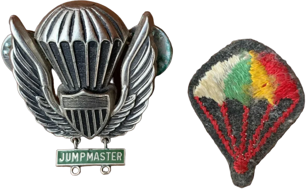 Insignias Cuerpo Militar Paracaidistas Eu Oficial