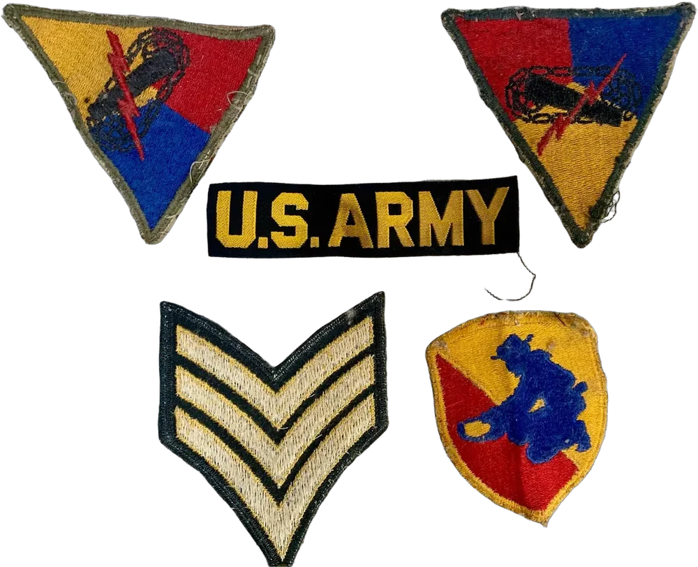 Lote Insignias Parches Ejército Usa