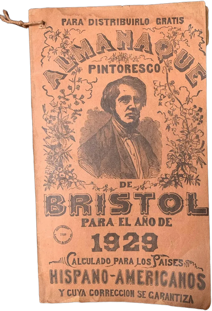 Almanaque Bristol 1929
