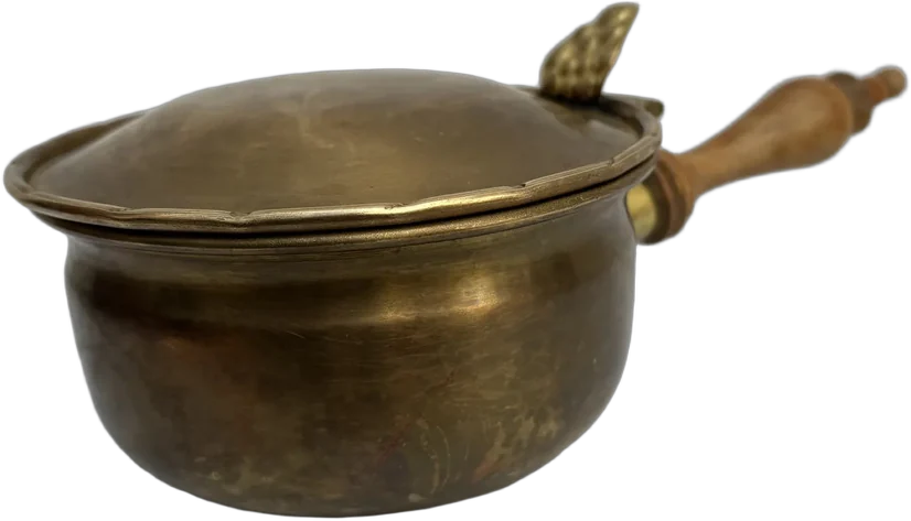 Antiguo Mayordomo Recipiente Para Cenizas Migajas — imagen 1