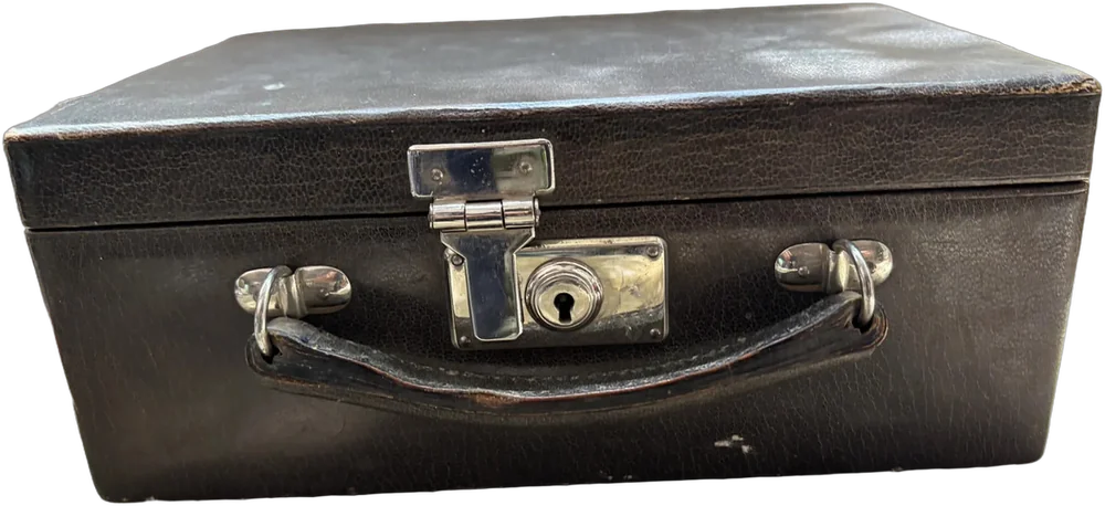 Antiguo Estuche De Viaje Hombre — imagen 1