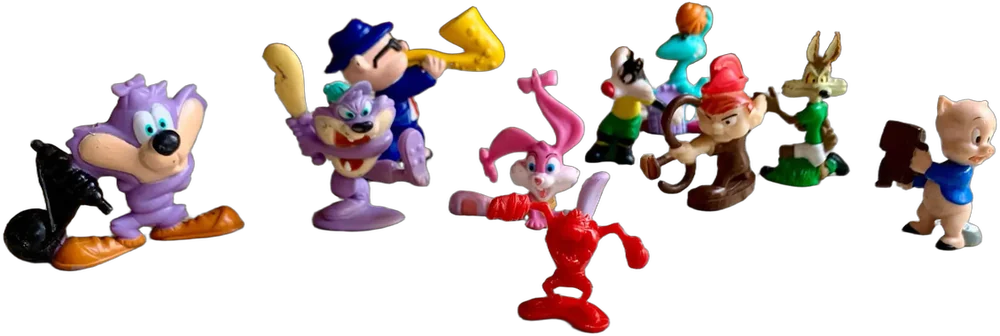 Figuras Vintage Looney Tunes Porky, Taz, Silvestre...