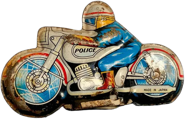 Vintage Motocicleta Lámina Japón — imagen 1