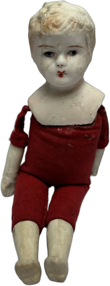 Antigua Muñeca Bisque Japonesa 1920s Coleccionable