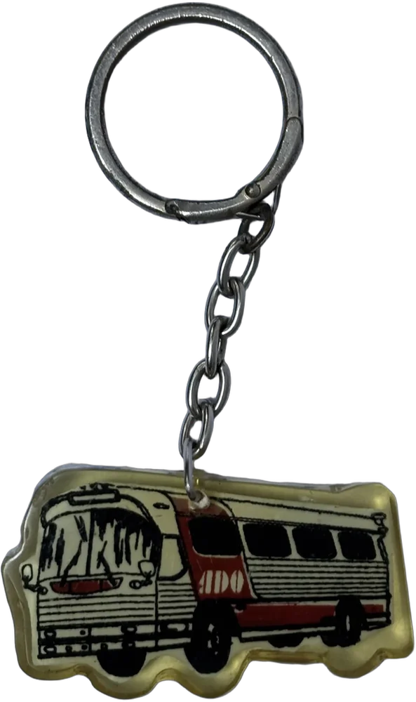 Vintage Llavero Ado Coleccionable Rojo