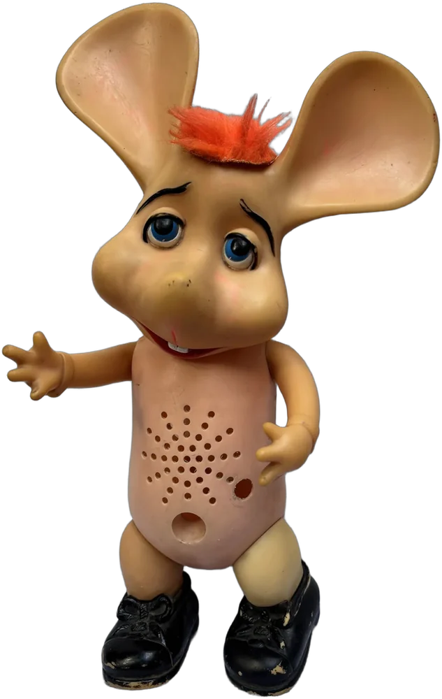 Vintage Muñeco Topo Gigio Alto 40 Cm