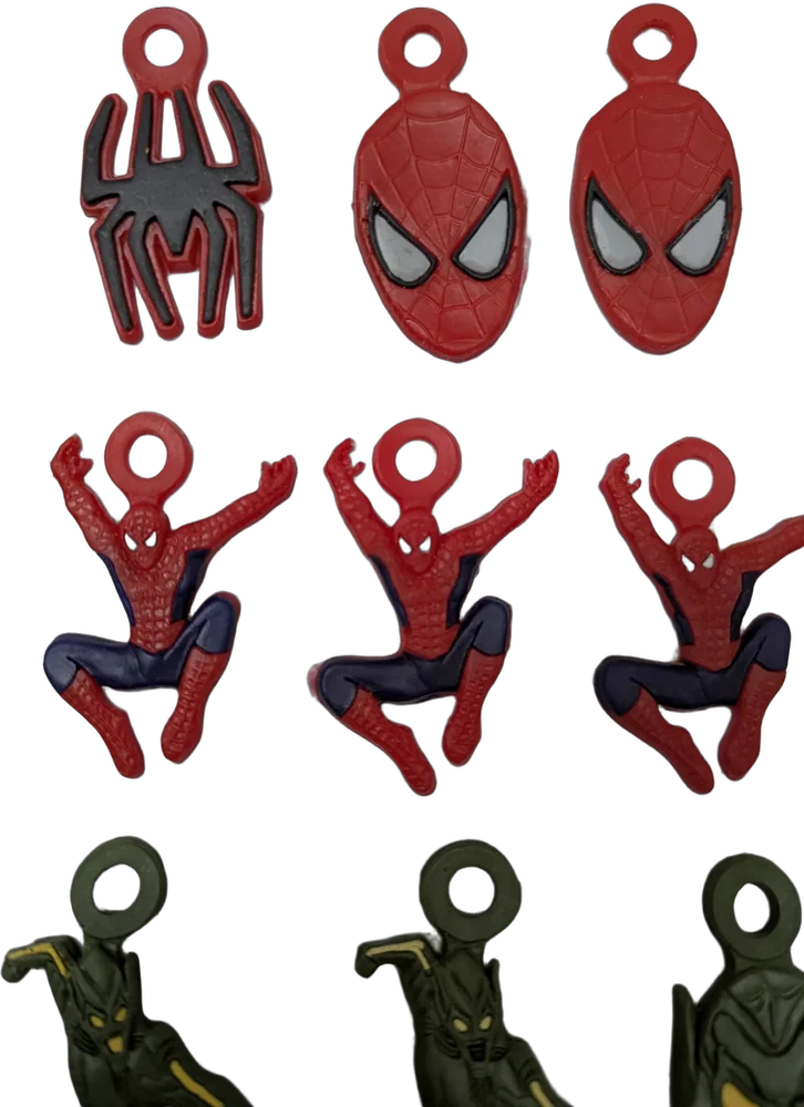 Vintage Lote 15 Figuras Promocionales Spiderman Movie 2001