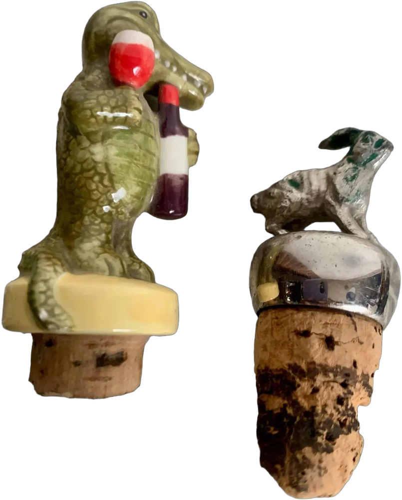 Vintage Tapón De Botella De Vino