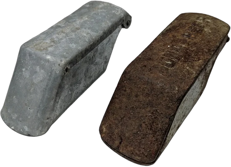 Antiguas Prensas Manuales Para Hielo Luna-beef Lote — imagen 1