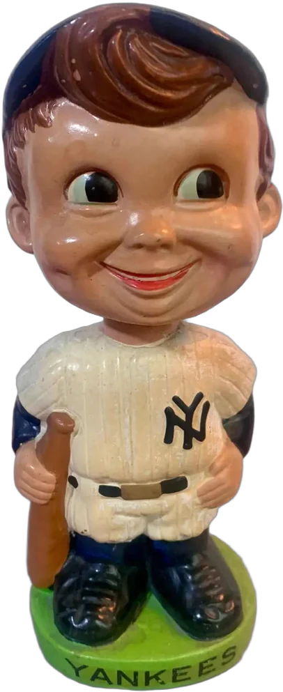 Bublehead Figura Niño Yankee Nueva York 1960