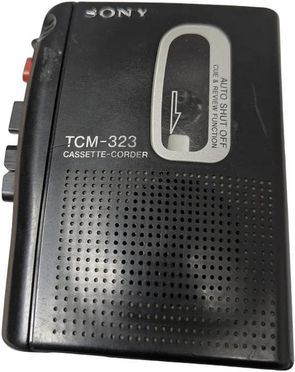 Antiguo Grabador De Casete Sony Tcm-323