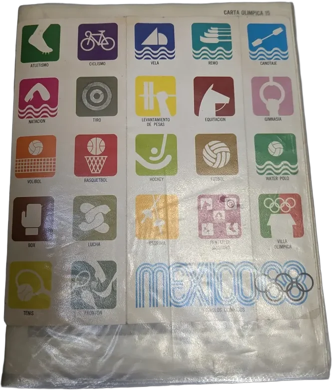 Lote 13 Hojas Informativas Juegos Olímpicos México 68