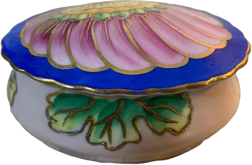 Vintage Joyero Porcelana Ocupied Japan