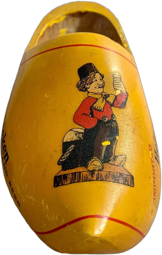Coleccionable Anuncio Cerveza Heineken En Sueco Vintage