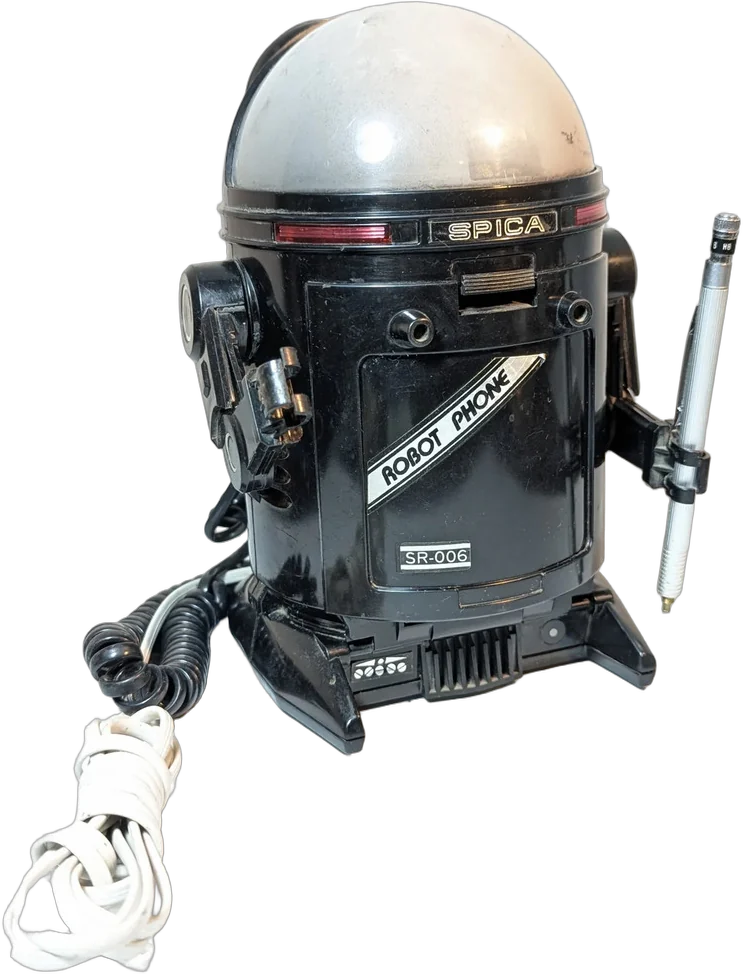 Teléfono Fijo Vintage Spica Robot Phone Sr-006 Colección